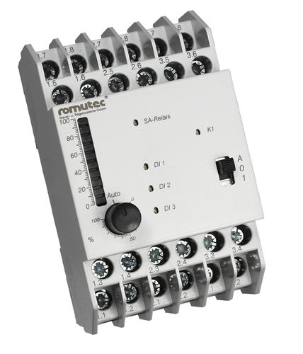アナログ入出モジュール - 3 FE set - Romutec Steuer- u. Regelsysteme GmbH - RS-485 / Modbus RTU / 送電レールDIN取り付け用