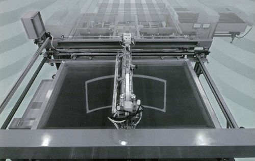 自動スクリ—ン印刷機 - NAKASAKU Co., Ltd. - 多色 / ガラス産業用 / 高精度