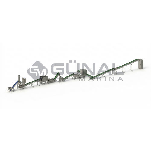 ジャガイモ用加工ライン - Günal Makina - 根菜用 / グリ－ンピ－ス用 / 洗浄用