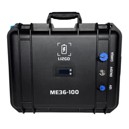 リチウムバッテリー - ME36-100 - Li2Go - box型 / 36V / マリン用