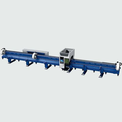 レーザー切断機 - KCT12055T4 - Jinan Kafe CNC Machinery Co., Ltd. - スチール用 / 管 / サーボドライブ