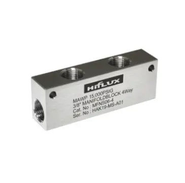4チャンネルマニホールド - MFB series - HIFLUX - ステンレススチール製 / 産業用