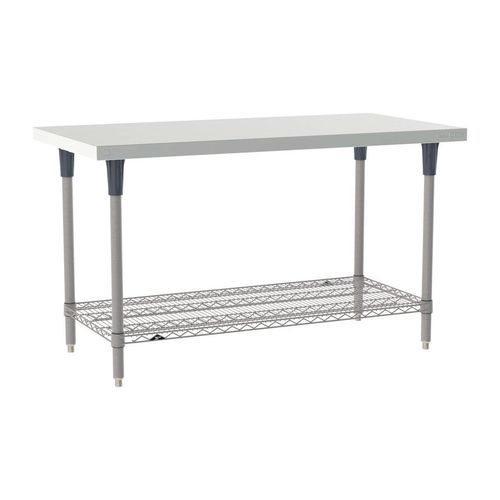 ステンレス製作業用テーブル - TW-K-304-K - METRO - 食品産業用 / エポキシ樹脂製