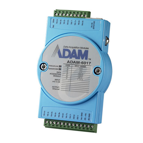 アナログ入力モジュール - ADAM-6017 - ADVANTECH/アドバンテック - イーサネット / Modbus TCP / アナログ入力8