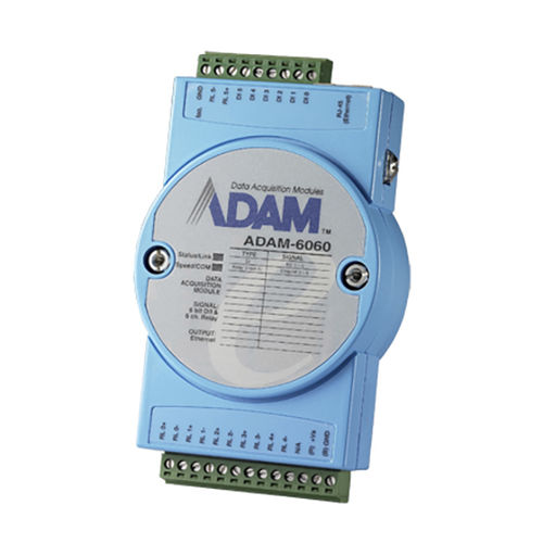 イーサネットTCP/IP入力モジュール - ADAM-6060 - ADVANTECH/アドバンテック - Modbus TCP / Modbus / 6チャンネルデジタル入力
