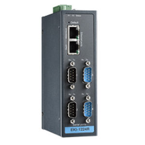 VoIPゲートウェイ通信ルーター - EKI-1224R - ADVANTECH - TCP/IP / 組み込み式 / 2 ポート