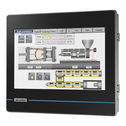 抵抗タッチスクリーン端末 - WOP-210K - ADVANTECH/アドバンテック - パネル設置用 / 1024 x 600 / RISC