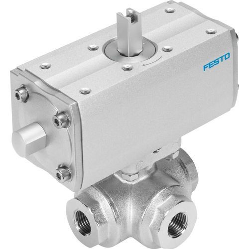 空圧球状バルブ アクチュエータ - VZBA series    - FESTO/フエスト - 電動 / 1/4回転タイプ / 90°