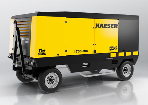 スクリューコンプレッサー - M450 - KAESER Kompressoren - エア / ディーゼルエンジン式 / 移動型