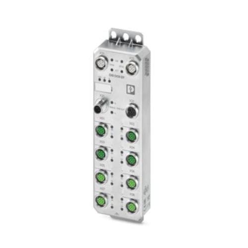 ProfiNet通信モジュール - AXL E PN DI8 DO8 EF M12 6M-L - PHOENIX CONTACT GmbH & Co. KG - 12 ポート / デジタル