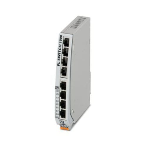 非管理型イーサネットスイッチ - FL SWITCH 1008NT - PHOENIX CONTACT GmbH & Co. KG - 8 ポート / DINレール / RJ45