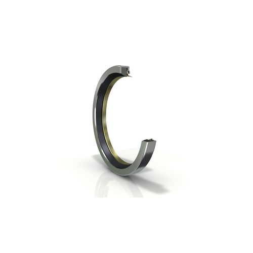 リップシール材 - Trelleborg Sealing Solutions - 金属製 / 円形 / 作動液用