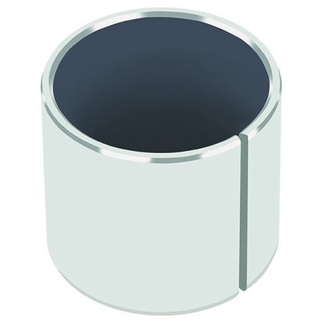 円筒形滑り軸受 - DP10 - GGB - スチール製 / 焼結銅製 / PTFE