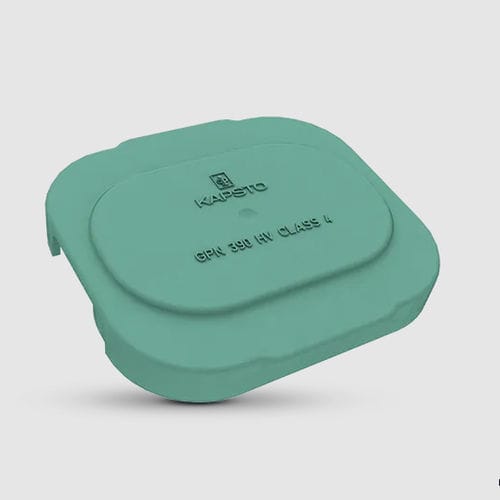 長方形キャップ - GPN 390 Type C - Pöppelmann - プラスチック製 / 電気コネクタ用 / 保護