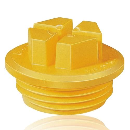 六角形栓 - GPN 736 series - Pöppelmann - ねじ式 / プラスチック製 / 保護用