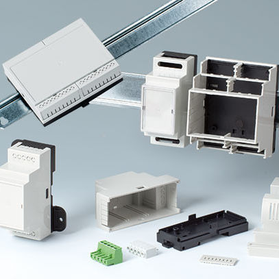 DINレール用エンクロージャ - Railtec B - OKW Odenwälder Kunststoffwerke Gehäusesysteme GmbH