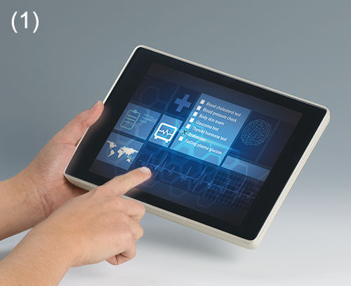 タブレット（PC）用エンクロージャ - INTERFACE-TERMINAL - OKW Odenwälder Kunststoffwerke Gehäusesysteme GmbH - 屋内用 / ディスプレイ用 / 医療用