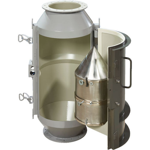 永久磁石分離器 - SPP series - Goudsmit Magnetics BV - 粒子 / 廃水処理用 / 回転グリッド式円筒形