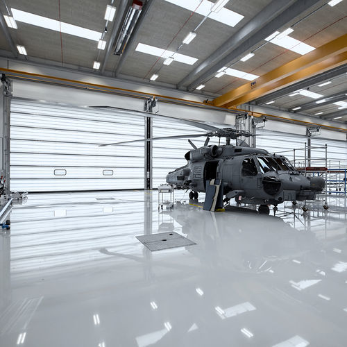 持ち上げドア - Hubtore SPACELITE® - Butzbach GmbH Industrietore - ステンレススチール製 / アルミニウム製 / スチール製