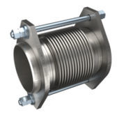 スチール製伸縮管継手 - SA-20 - STENFLEX Rudolf Stender GmbH - 円形 / 溶接 / 軸方向