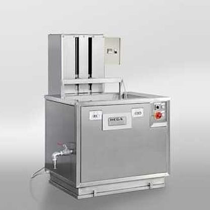 超音波クリーニングシステム - Micro + Hega Surfaces GmbH - 自動 / コンベア付き