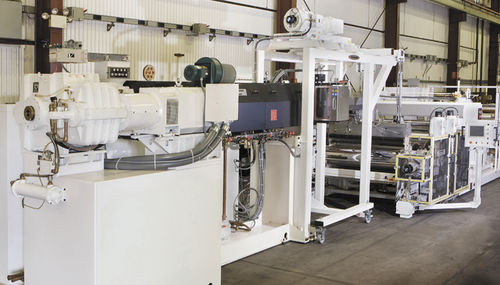 9段階式押出しライン - Davis Standard Extrusion Systems - シ－ト / プラスチックプレート / PP用