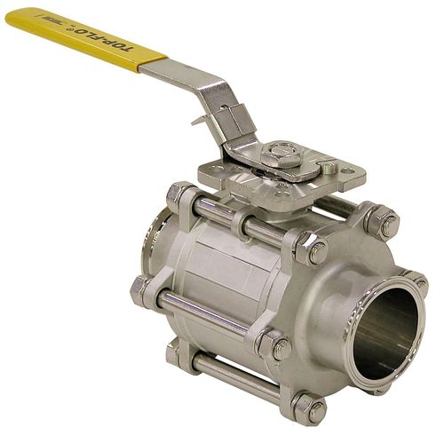 ボールバルブ - TOP-FLO® - Top Line Process Equipment Company - レバー / 調整 / 液状食品・飲料用
