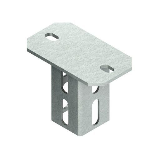 フレーム組み立て用取付けプレート - KU 5050 - Ebo Systems SAS - 電気めっき亜鉛鋼板 / スチール製