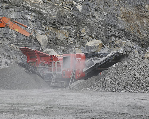 打撃クラッシャ－ - I-120 - TEREX Mobile Processing Equipment - 移動型 / 二次 / クローラー式