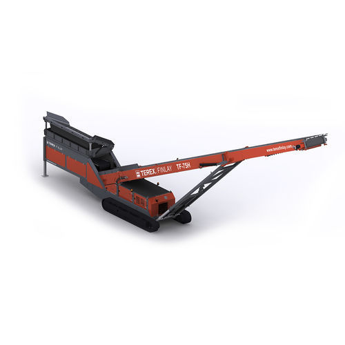 ベルトコンベヤー - TF-75H - TEREX Mobile Processing Equipment - ハンドリング用 / 排出用 / 供給