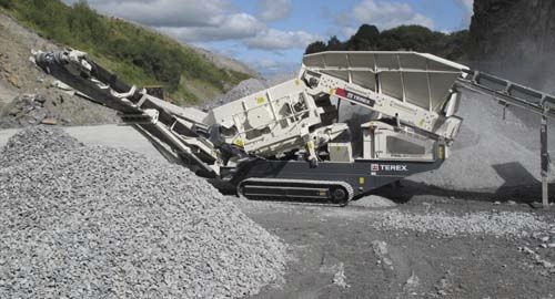 建設現場用ふるい機 - 863 - TEREX Mobile Processing Equipment - リサイクル用 / 移動式 / バルク材用