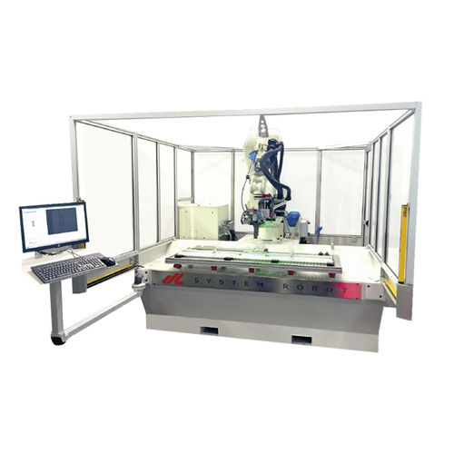 配線用ロボットセル - SYNDY 1 - SYSTEM ROBOT AUTOMAZIONE - 照明産業用 / コンパクト