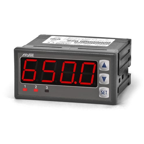LEDディスプレイ付き温度コントローラー - AR650 - APLISENS S.A. - PID / プログラム可能 / IP65