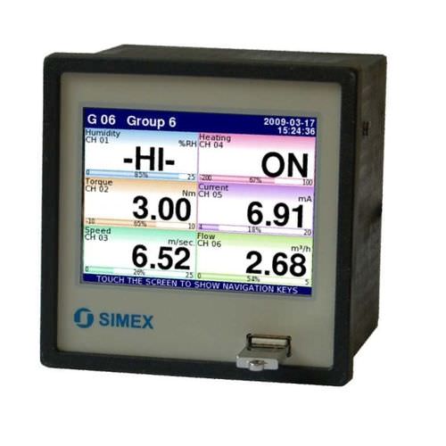 温度データロガー - PMS-110R, PMS-111R - APLISENS S.A. - USB / ディスプレイ付き / マルチチャンネル