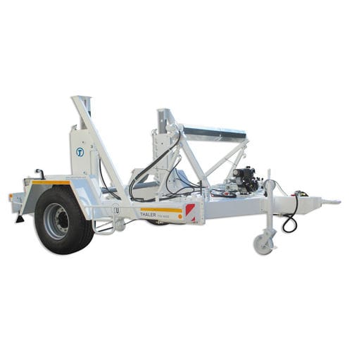 U字型トレーラー - TTA 14008 - Jakob Thaler GmbH - 施盤 / ケーブル輸送および配置用 / ケーブル巻き取り機用