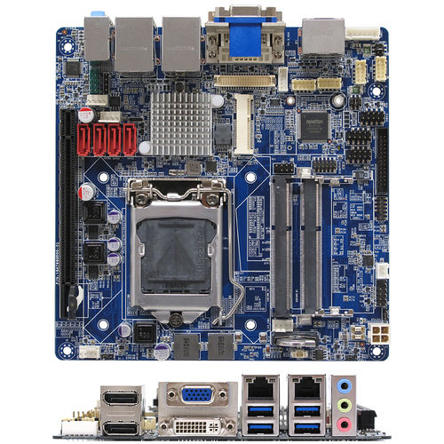 Mini-ITXマザーボード - MX87QD - BCM Advanced Research - Intel® Core™ i シリーズ / Intel Q87 / DDR2