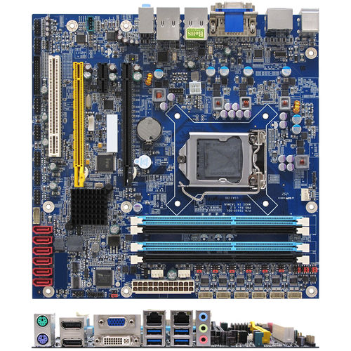 Micro-ATXマザーボード - RX87Q - BCM Advanced Research - Intel® Core™ i シリーズ / Intel® / DDR3