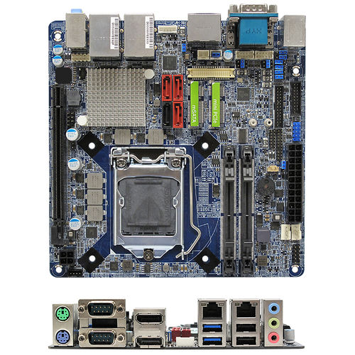 Mini-ITXマザーボード - MX110H - BCM Advanced Research - Intel® Core™ i シリーズ / Intel H110 / DDR4