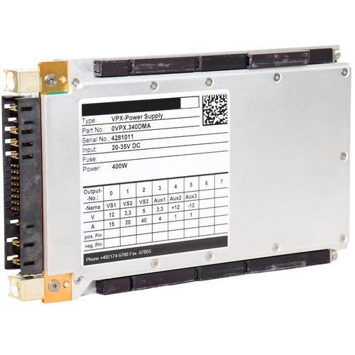 3U電源 - VPX340 - Kontron - DC/DC / 制御 / マルチ出力