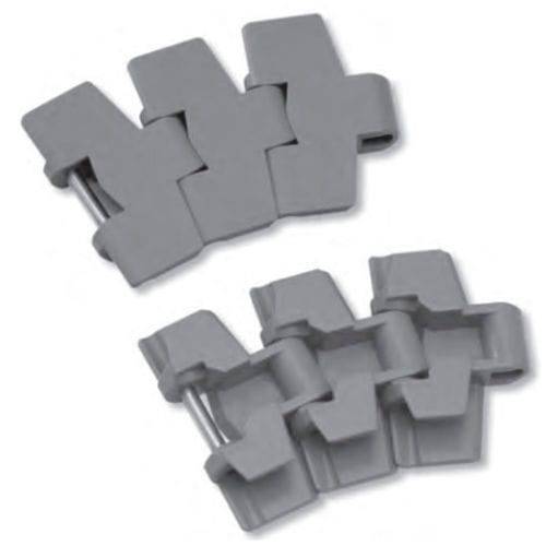 プラスチック製コンベヤチェーン - TPU-USR  - Tsubakimoto Chain - 蝶番式 / ウッドスプリング / 飲料産業用