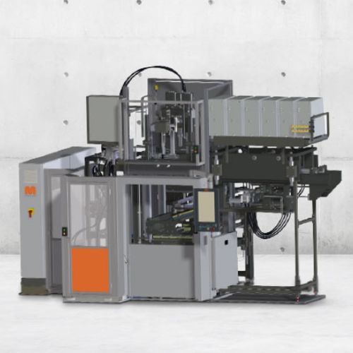 縦型射出成形機 - MULTI+ Dual-Compound - Maplan Maschinen und technische Anlagen, Planungs- und Fertigungsgesellschaft m.b.H. - 油圧式 / エラストマー用 / 高速サイクル