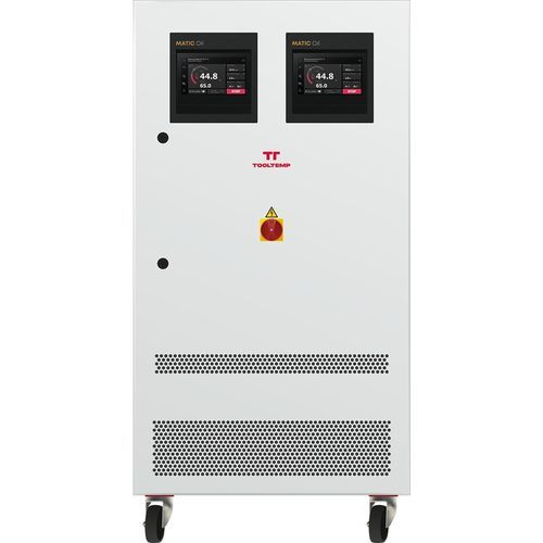 液晶ディスプレイ温度調節器 - MATIC Oil 360/2 16 - Tool-Temp AG - タッチパネル付き / オイル用 / 自動操作