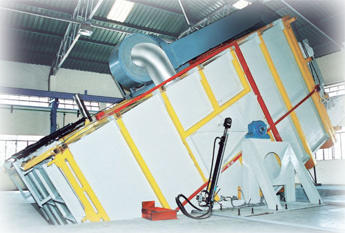 ロックンロール方式（振動炉式）回転成形機 - M. Plast (India) Limited