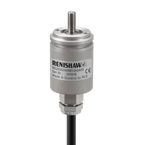 インクリメンタルロータリエンコーダ - RE22    - RENISHAW - 絶対 / 磁気 / 中実軸