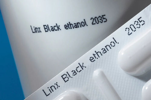 溶剤系インク - 2035 - LINX PRINTING TECHNOLOGIES LTD - プラスチック用 / 黒色 / 食品梱包用