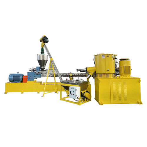 ツインスクリュー押出機 - SHJ-50 - Jiangsu Xinda Tech Limited - 造粒用 / 生分解性熱可塑用