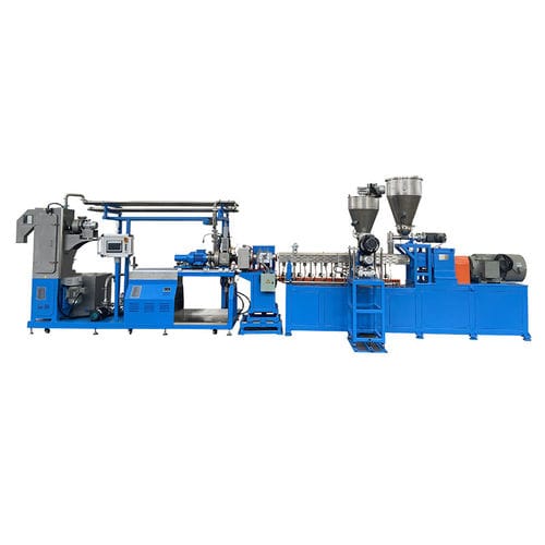 ツインスクリュー押出機 - PSHJ-50 - Jiangsu Xinda Tech Limited - 水中造粒可能 / クラムシェルバレル付き