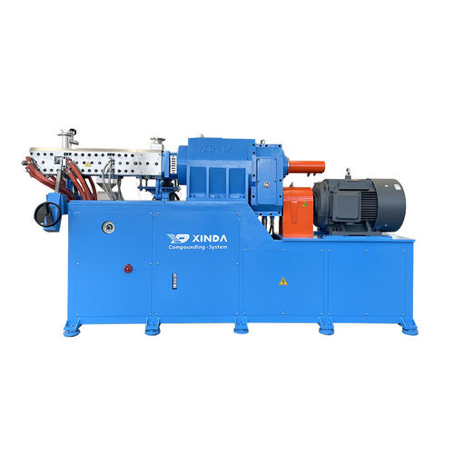 シングルスクリュー押出機 - SJW-45 - Jiangsu Xinda Tech Limited - 熱硬化性ポリマー用 / 研究所用