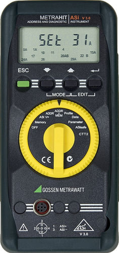ネットワーク試験機 - METRAHit ASi V3.0 - GOSSEN METRAWATT GmbH - フィールドバス用 / 検出器 / 診断