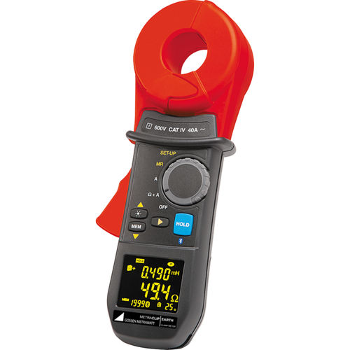 デジタルクランプマルチメーター - METRAclip EARTH - GOSSEN METRAWATT GmbH - 携帯型 / 600 V / cat III